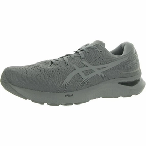 continuous running shoe adaptability Asics Sneakers Men's US 7 Gray Performance Fitness Lace Up Training Shoes ZPO832