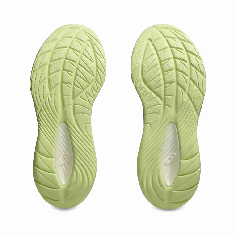 Asics Women's Gel-Cumulus 27 Sneaker in Mineral Beige/Huddle Yellow Urban Commute