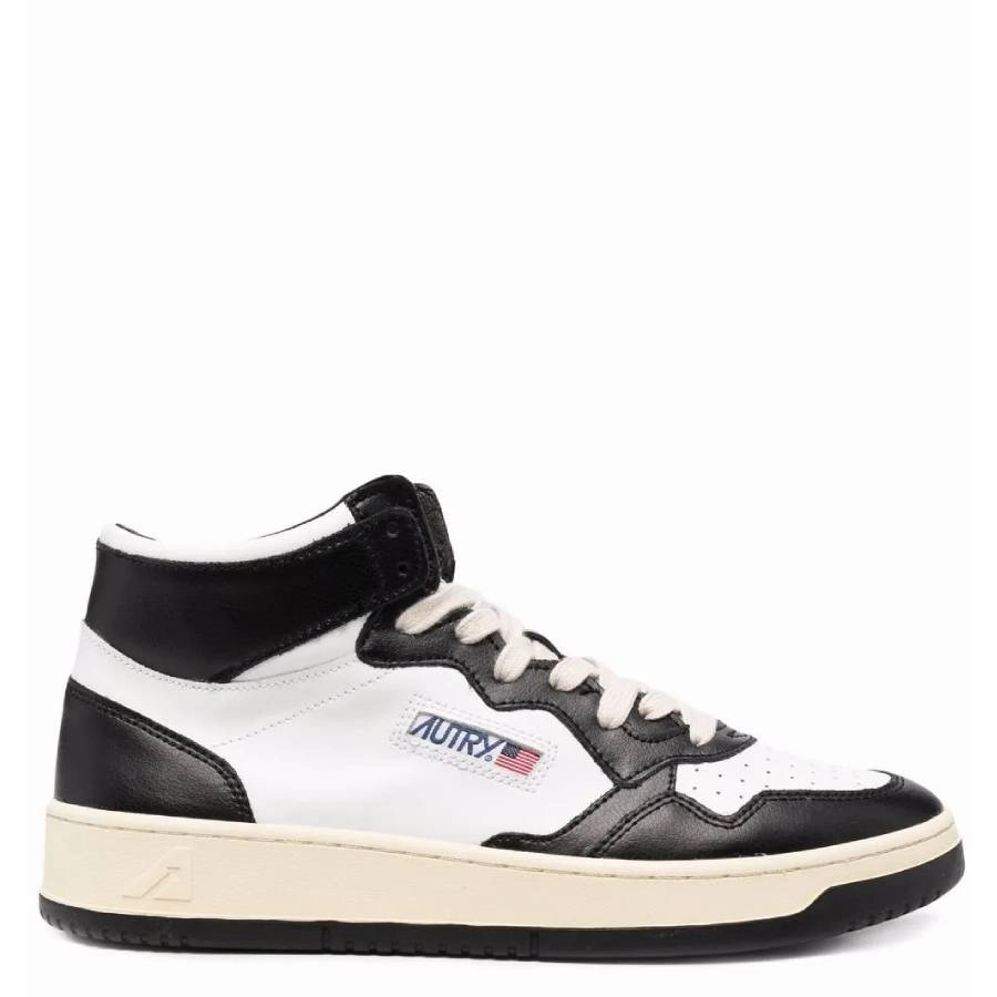 kids' sports shoes Autry Medalist Bicolor High-Top Sneakers