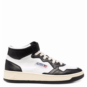 Autry Medalist Bicolor High-Top Sneakers marathoning footwear