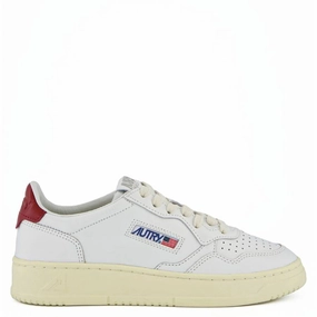workout - shoes indoor running shoe features Autry Medalist Leather Low-Top Sneakers