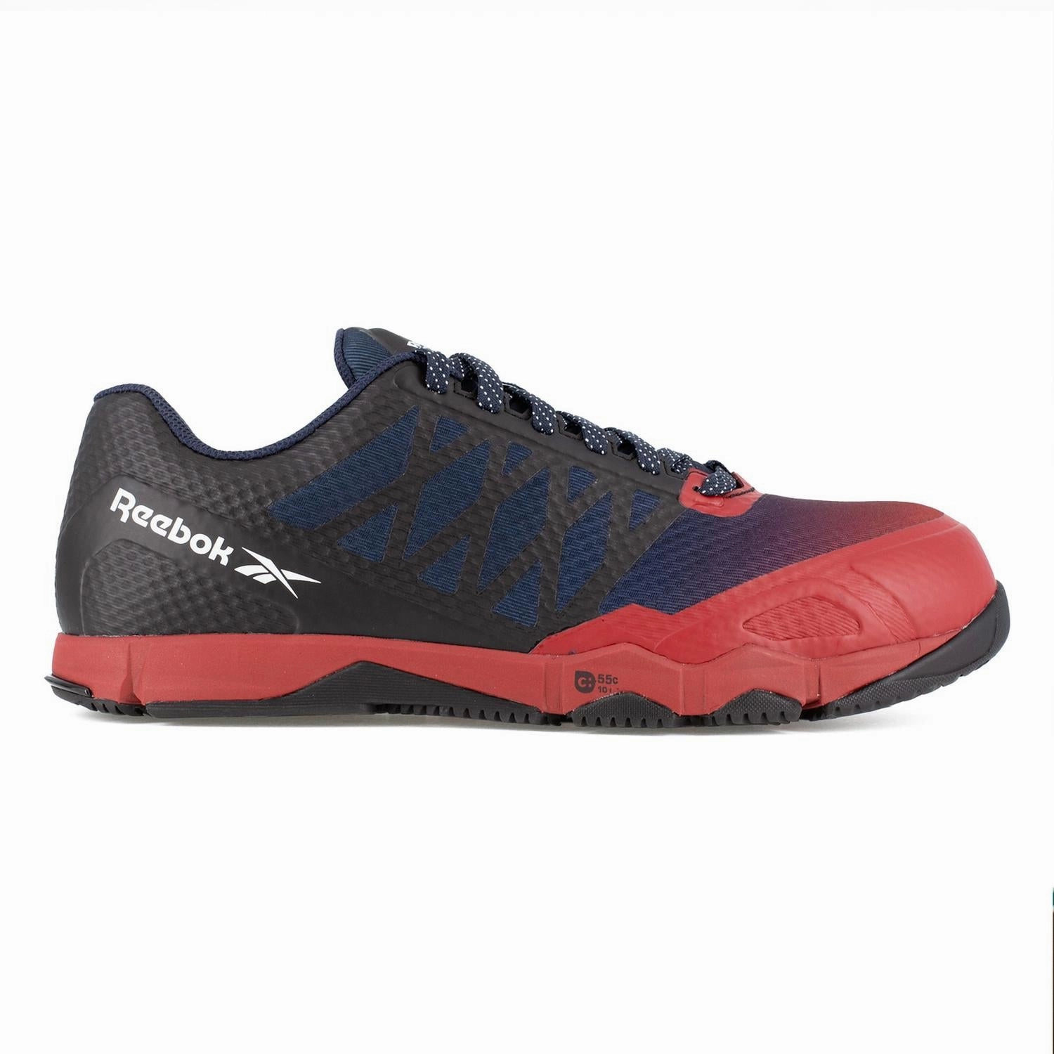 Men's Speed Tr Work Athletic Shoe - Medium Width In Red, Navy, And Black logo - printed shoes running in a savannah area shoes