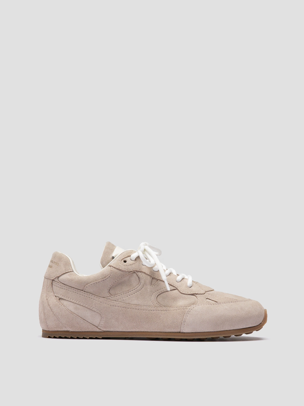 AWAY 101 - Ivory Suede Low Top Sneakers running for corporate events budget - friendly running shoes