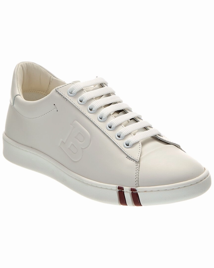 Bally Asher Leather Sneaker running shoes for gym - going men running with a GPS watch