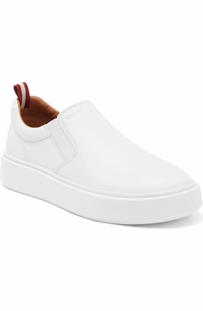 Bally Charles 6240397 Men's White Lamb Leather Sneakers Comfort Walk synthetic - upper - durability shoes