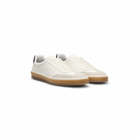 Fitness Footwear BECKHAM x  leather trainers with suede trims