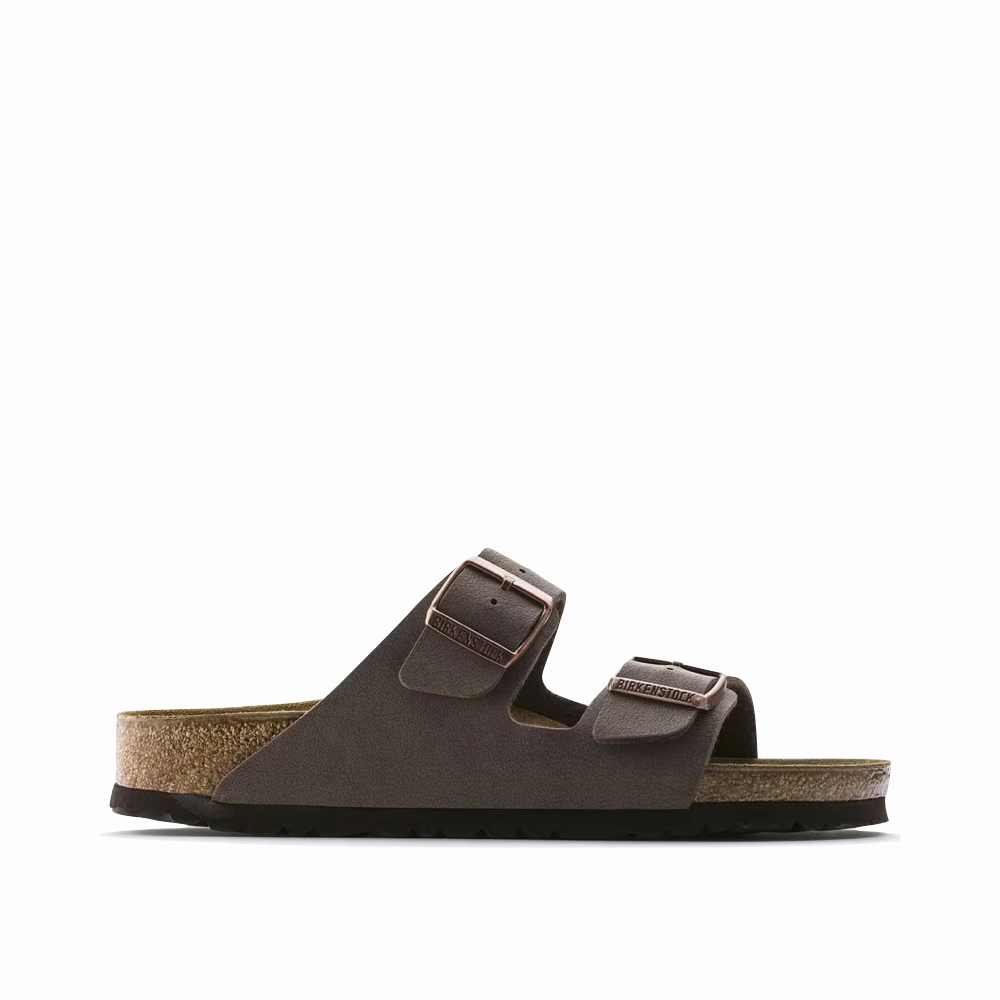 Birkenstock Arizona Birkibuc Sandal in Mocha Fresh Air Shore Play