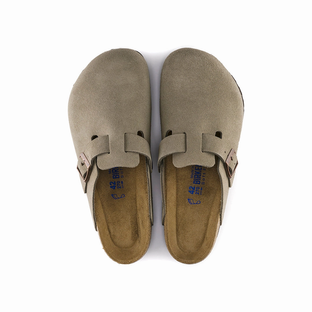 Birkenstock Boston Soft Footbed Shoes Soft Finish Beach Footwear