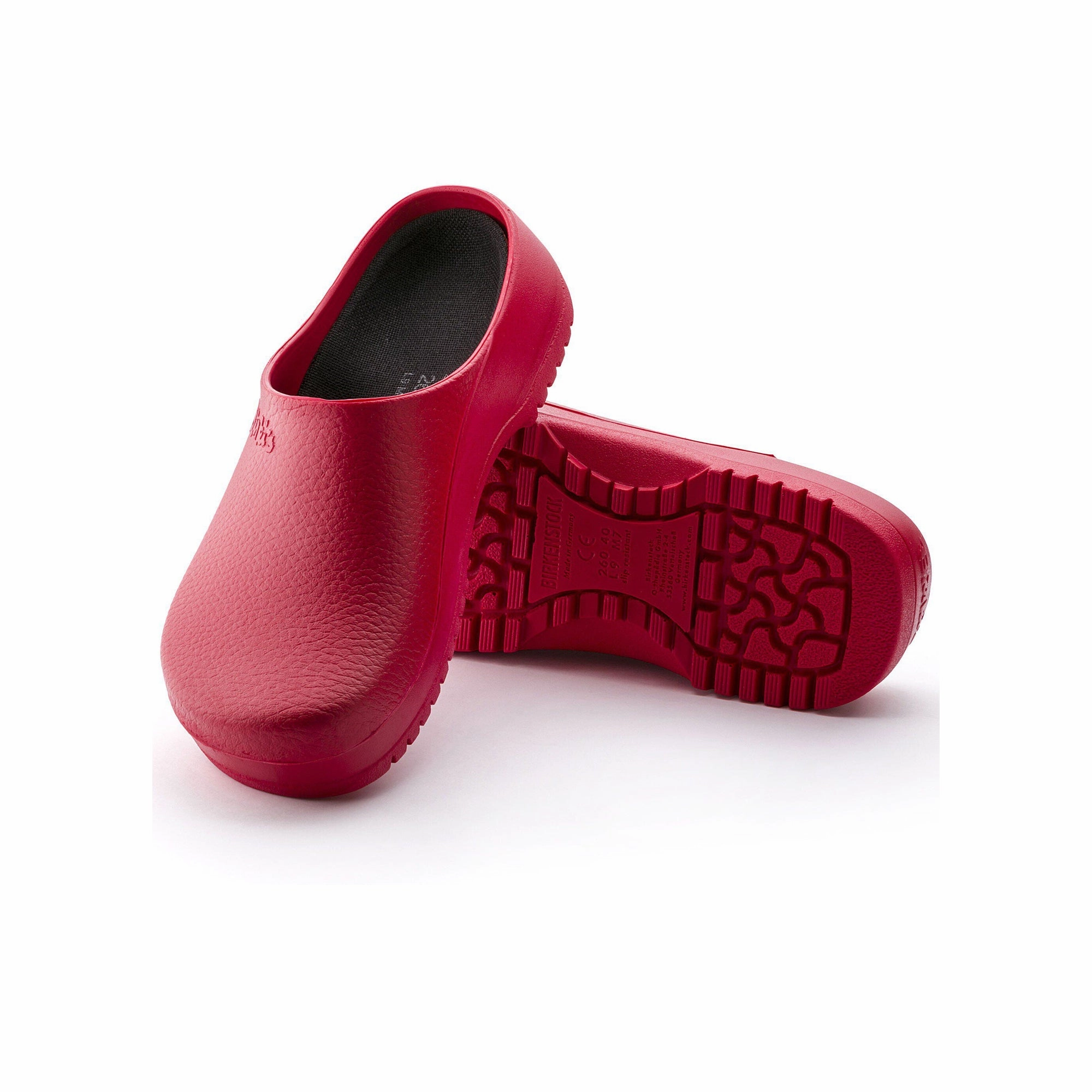 Birkenstock Mens Super Birki Red Sandals Long Wear