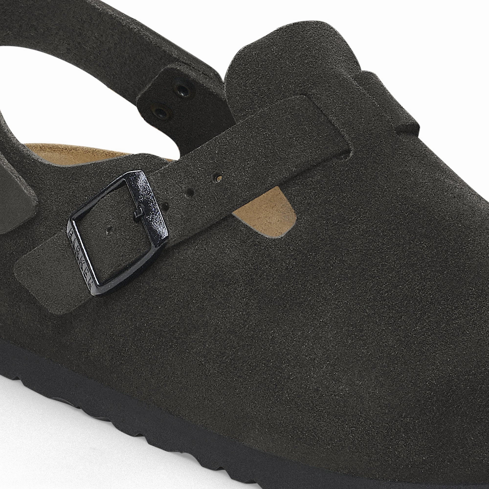 Camo Mode Sandy Path Birkenstock Mens Tokio Black Suede Sandals