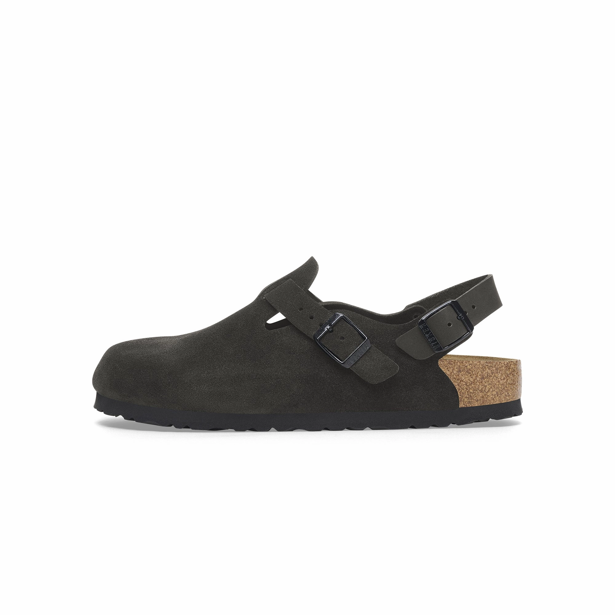 Casual Shoes Birkenstock Mens Tokio Black Suede Sandals