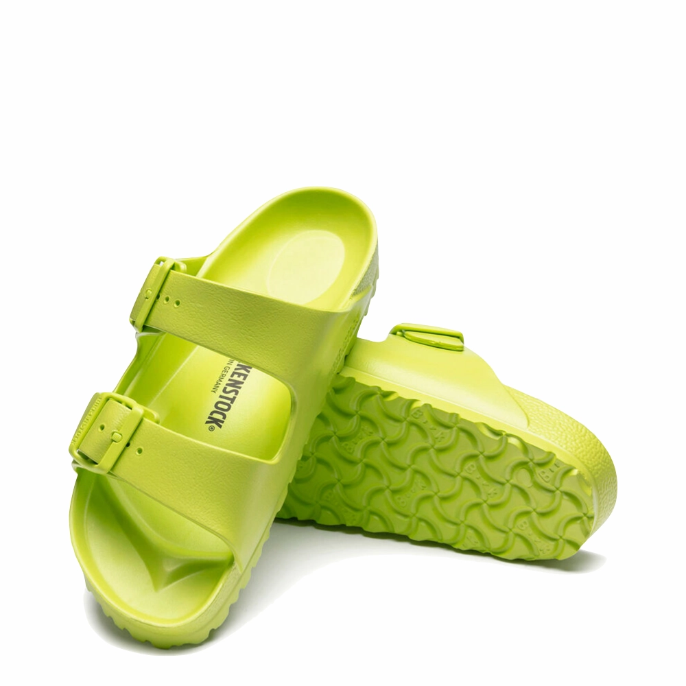 Comfortable walking shoes Practical And Stylish Footwear Birkenstock Women's Arizona EVA Sandal in Active Lime
