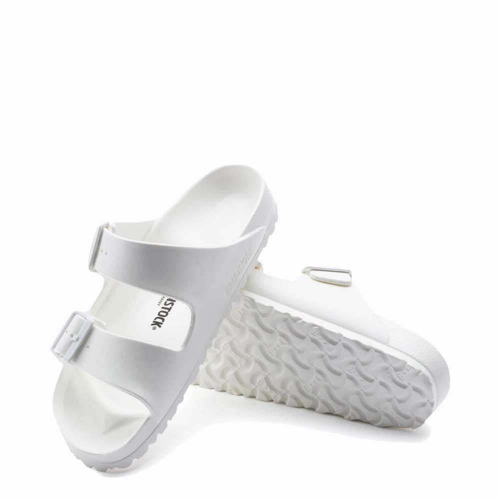 Birkenstock Women's Arizona EVA Sandal in White Sport Ease Chic Walk