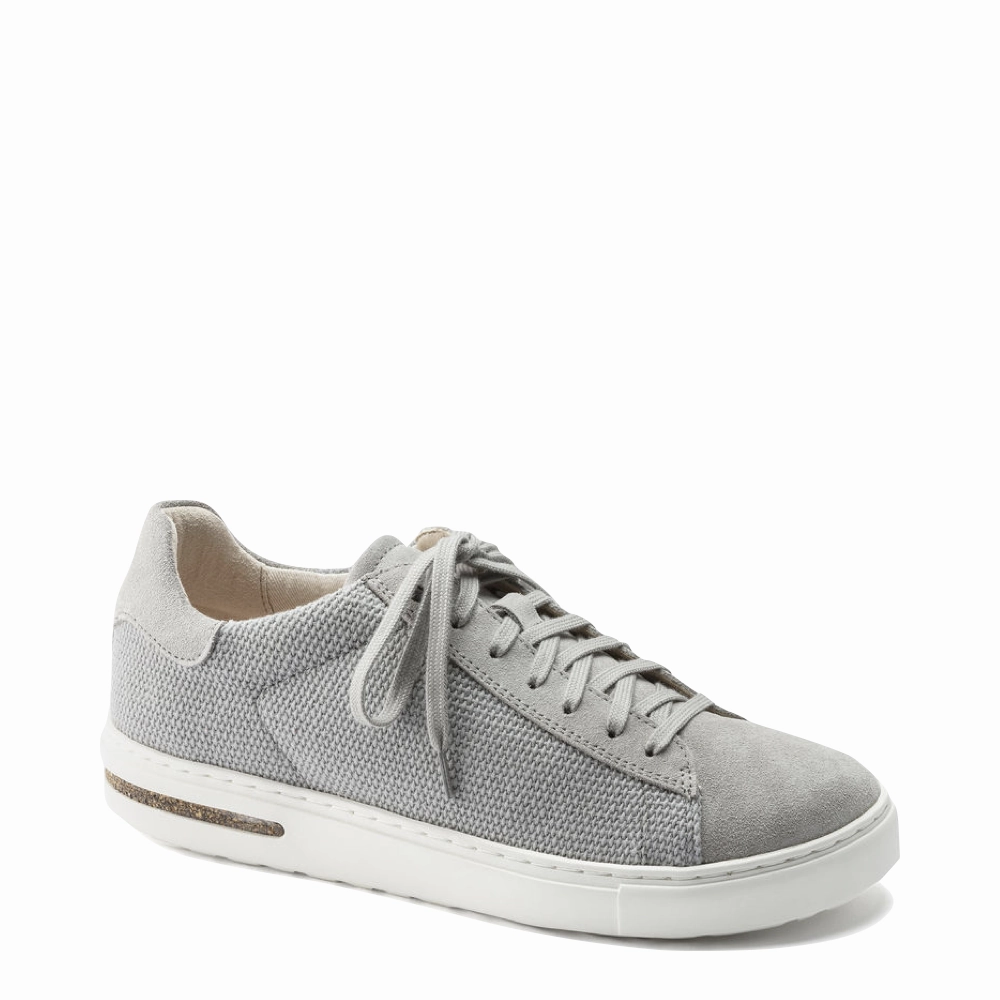 Event Step Hike Club Birkenstock Women's Bend Canvas Lace Sneaker in Whale Gray