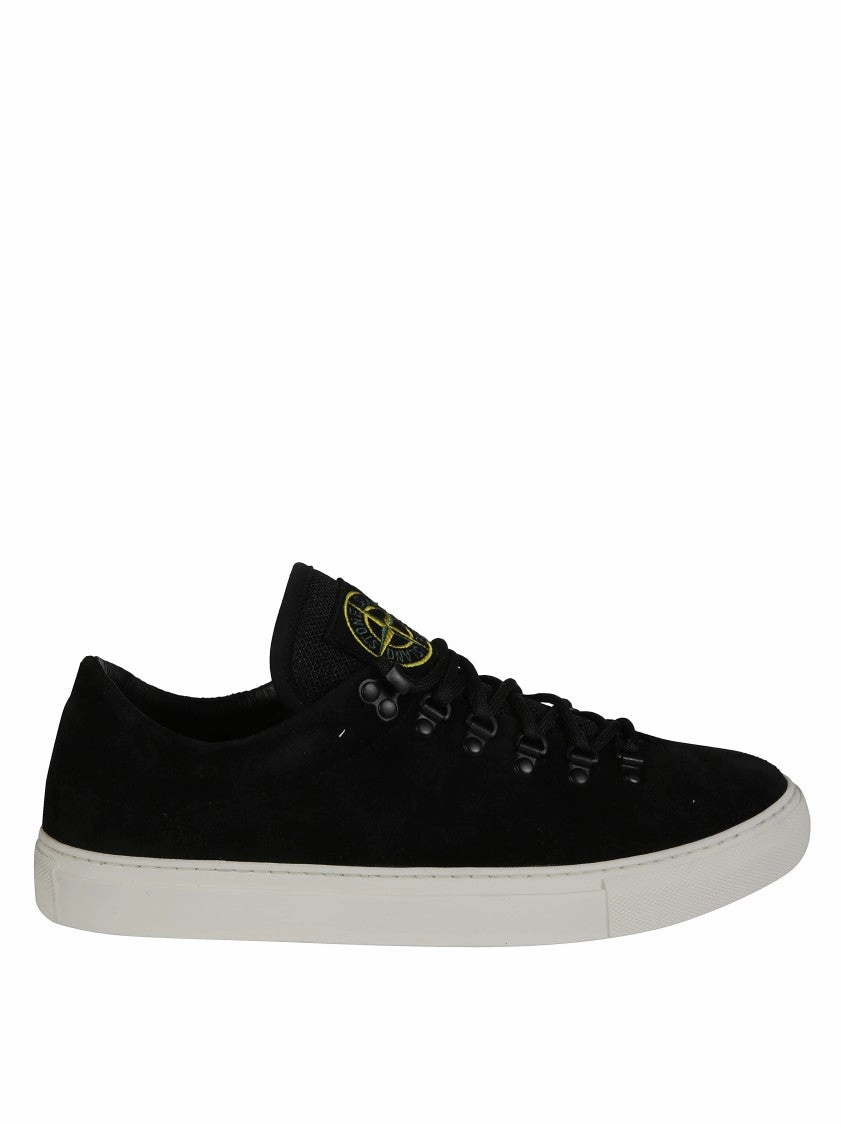 contemporary running option Men's Black Low Top Sneakers