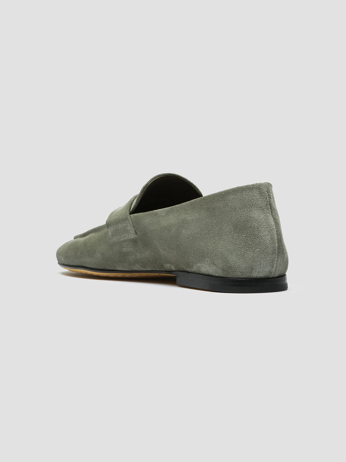 BLAIR 001 - Green Suede Loafers Fashion Simplicity