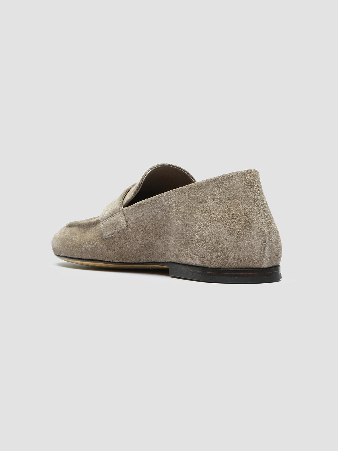BLAIR 001 - Taupe Suede Loafers Smooth Layers