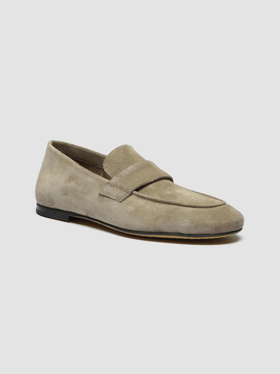 BLAIR 001 - Taupe Suede Loafers Subtle Class