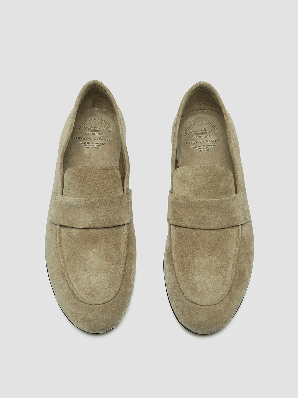 Quick Pace BLAIR 001 - Taupe Suede Loafers