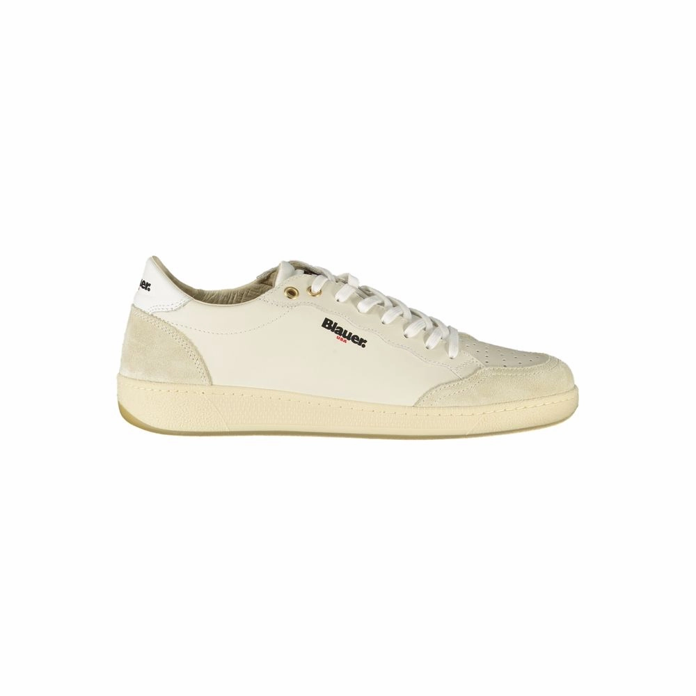 running for fun Blauer Leather Men Men's Sneaker