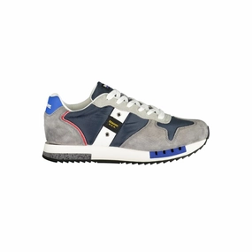 Blauer Polyester Men Men's Sneaker short - distance runner shoes