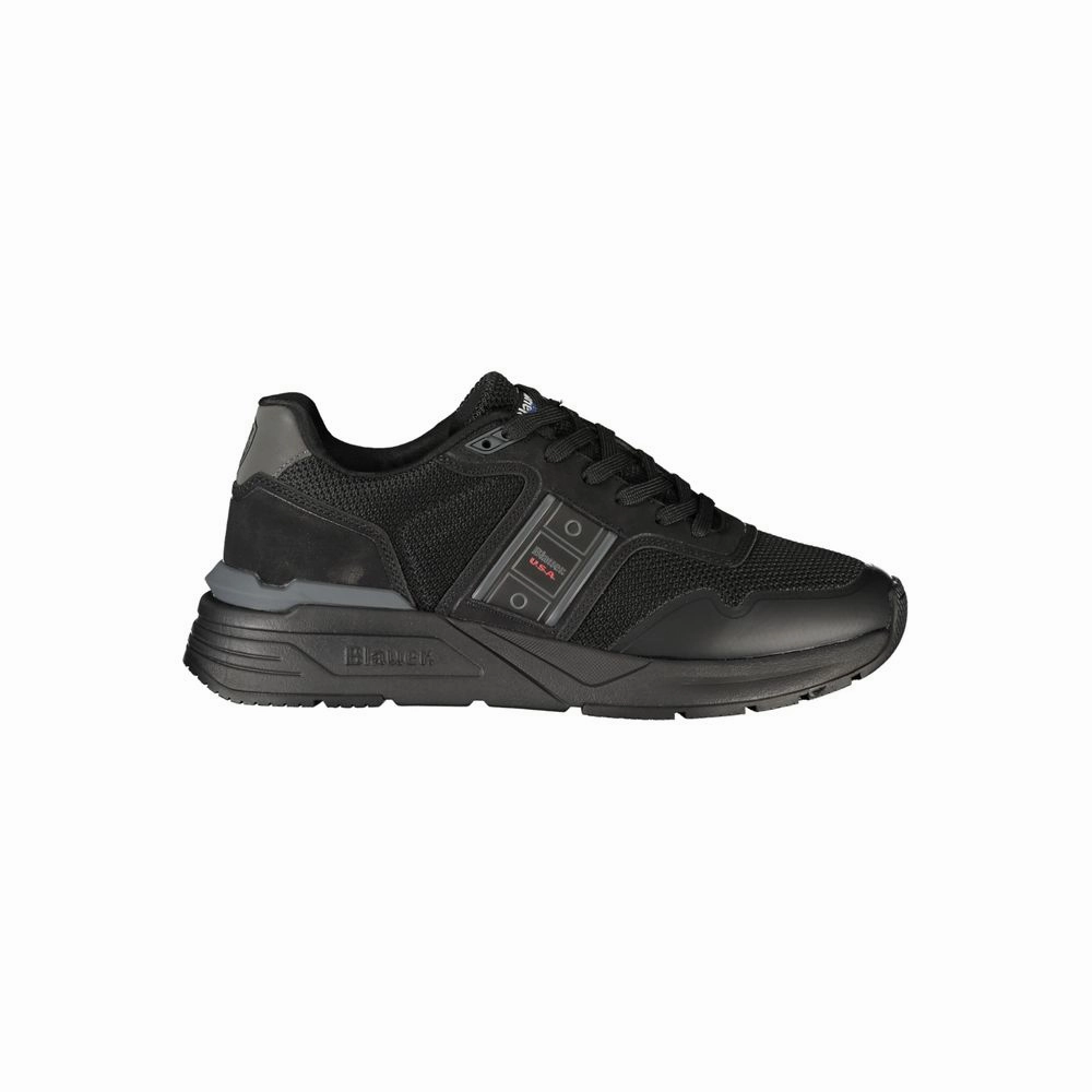 Blauer Polyester Mens Men's Sneaker High Durability
