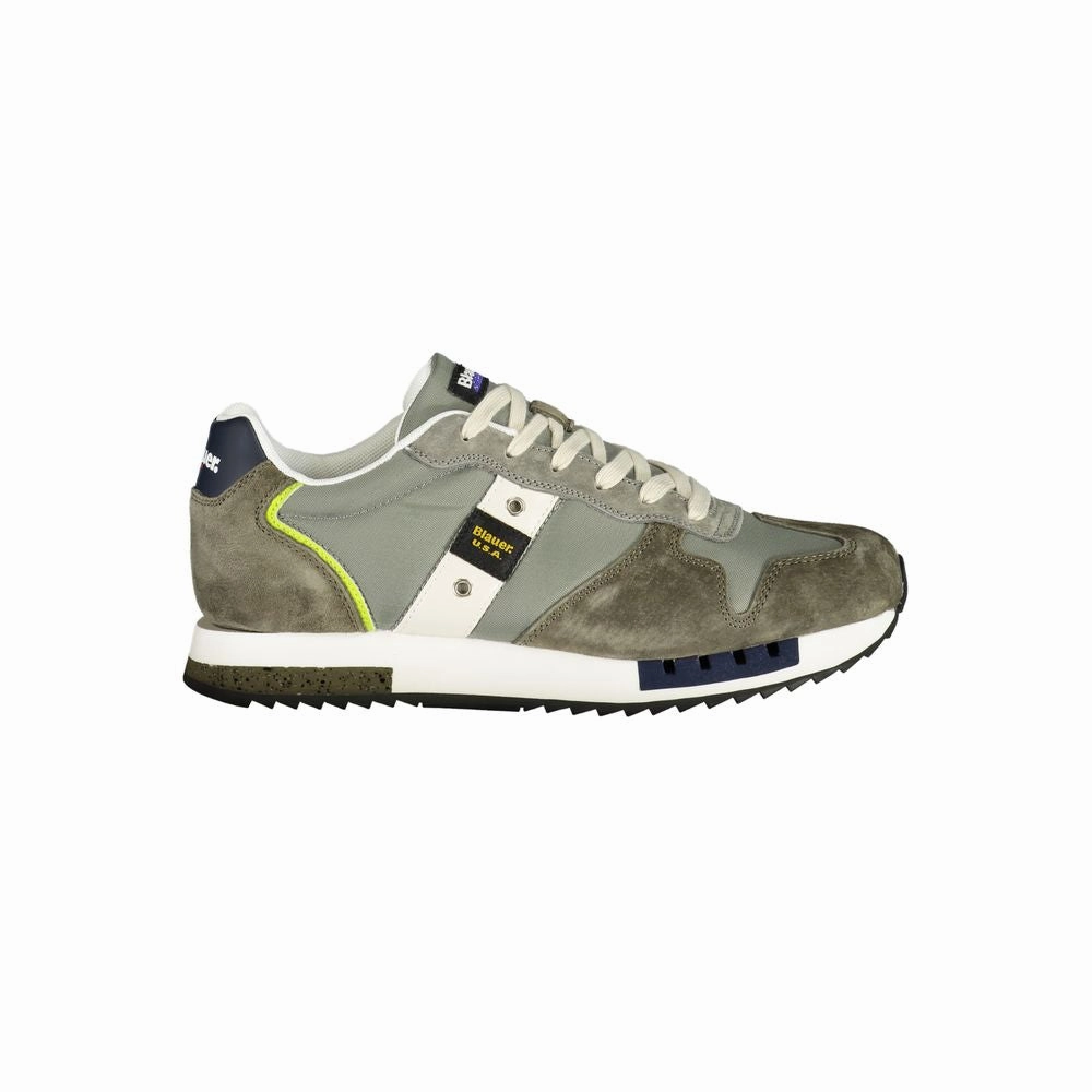 track - specific shoes Blauer Polyester Mens Men's Sneaker