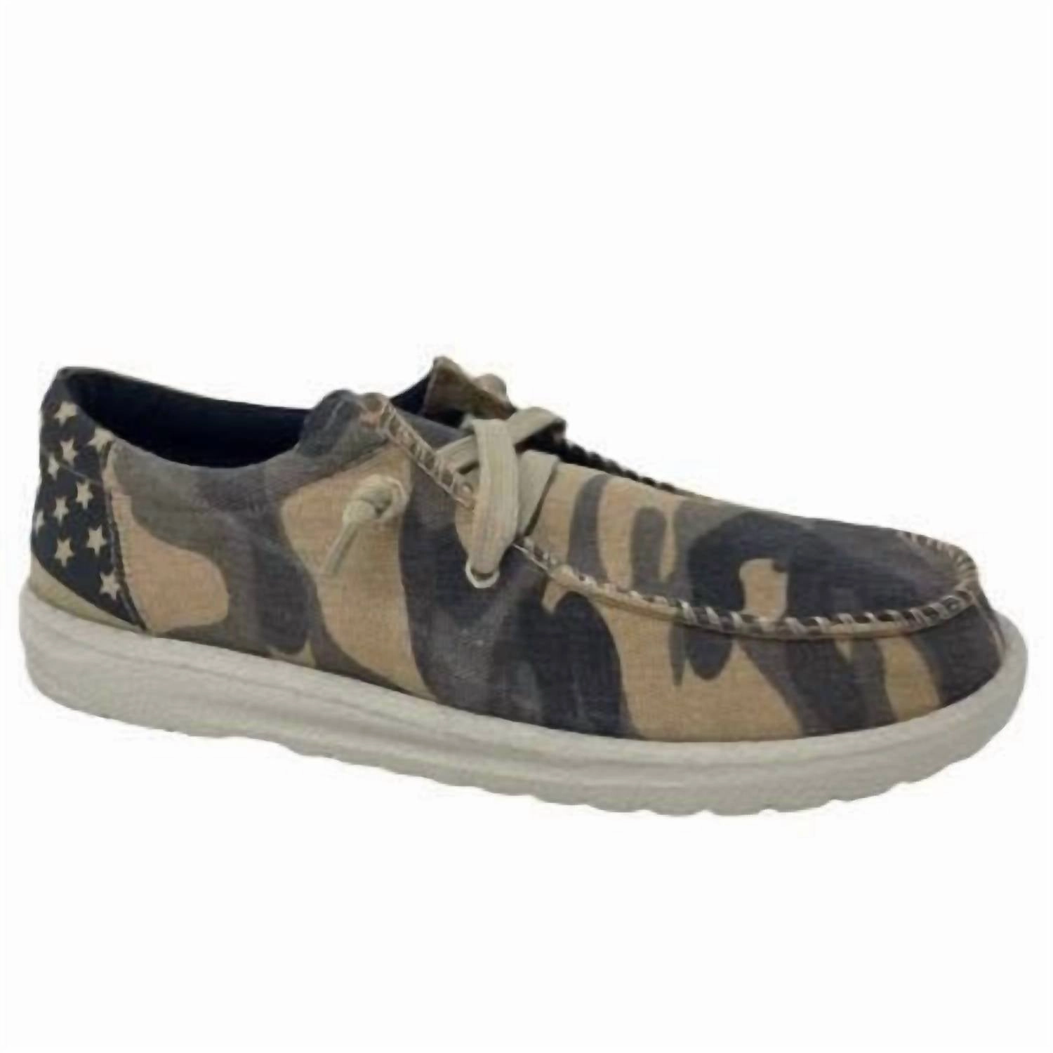 Men's Mr. J Cade Sneakers In Green Camo youth sports shoes well - fitting design