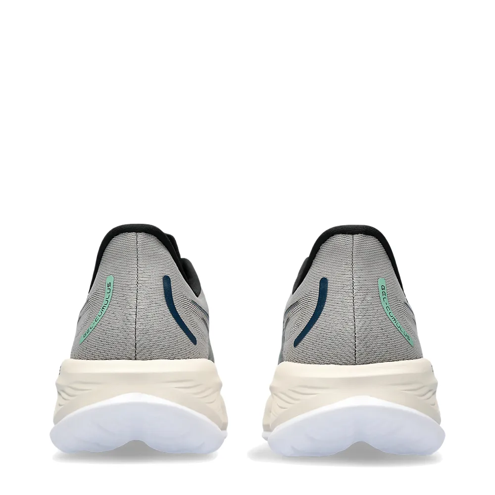 commemorative running option hilly running shoes Asics Men's Gel-Cumulus 26 Sneaker in Moonrock/Dark Mint