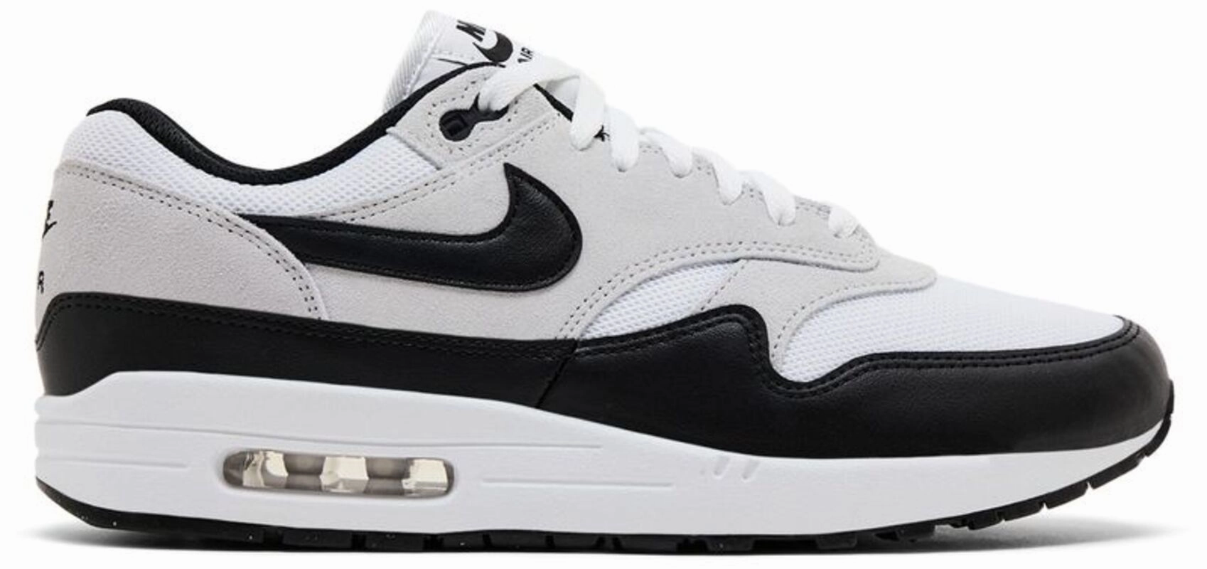 Nike Air Max 1 Essential White Pure Platinum Black Park running