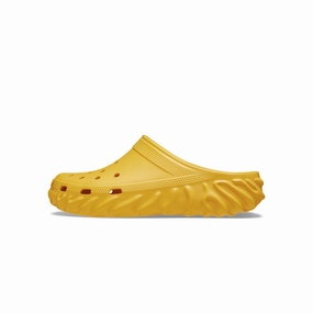 Cut Outs Minimal Design Crocs x Salehe Bembury Saru Citron Clogs