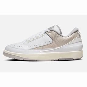 warm weather running Nike Air Jordan 2 Retro Low White/Cement Grey-Sanddrift  DV9956-100 Men's