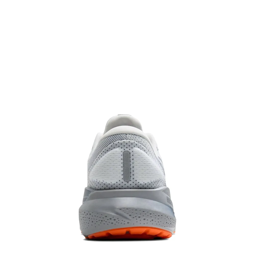 Brooks Men's Adrenaline GTS 24 Sneaker in White/Peacoat/Alloy air - filled shoes Water Resistant