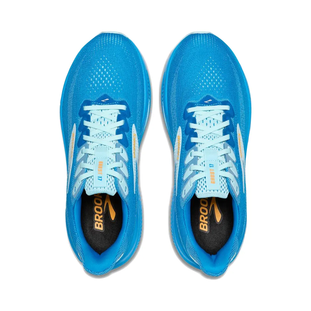 Sports equipment racing - specific shoes Brooks Men's Ghost 17 Sneaker in Cloissone/Blue/Orange