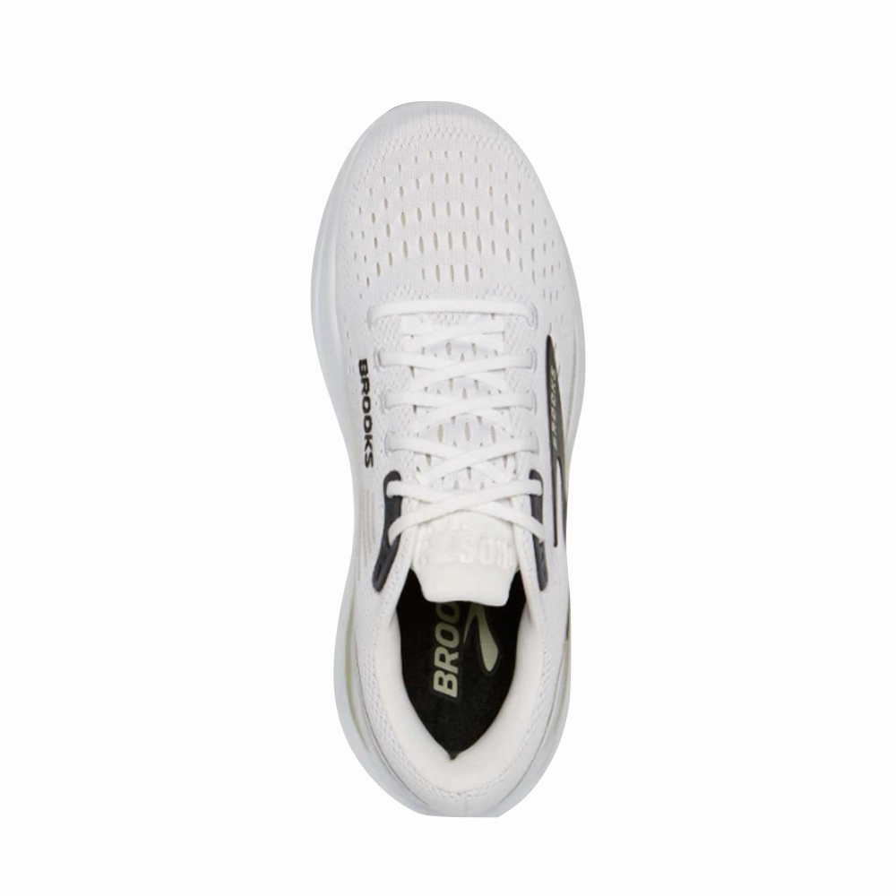 Fall Outfit Brooks Men's Ghost Max 3 Sneaker in Bright White/Tea/Black