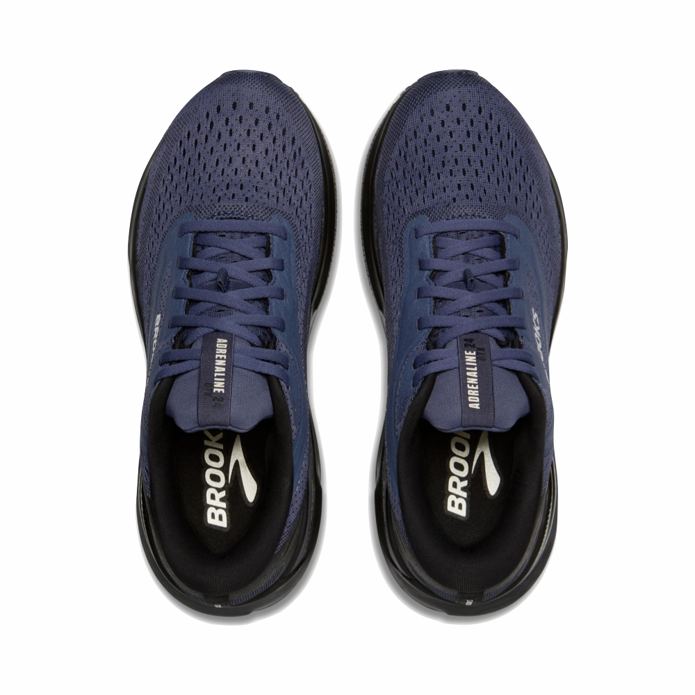 Training Light Brooks Women's Adrenaline GTS 24 GTX Waterproof Sneaker in Black/Nightshadow/Coconut