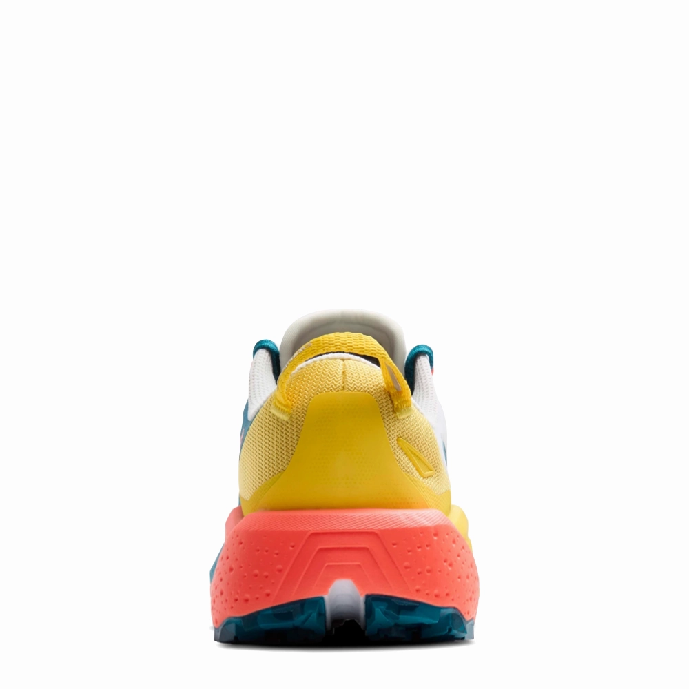 Stylish Brooks Women's Caldera 8 Sneaker in Bit of Blue/Quince/Flame