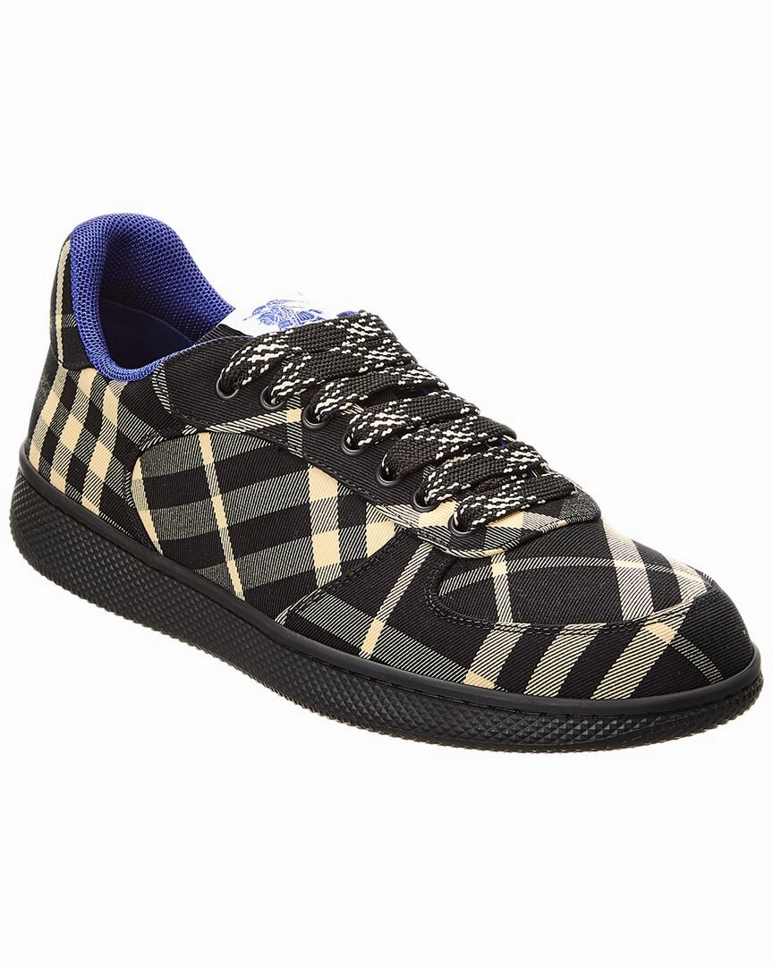 Men's Burberry Terrace Check Canvas Sneaker