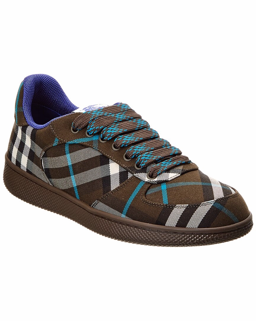 Burberry Terrace Check Canvas Sneaker diving shoes professional runners' shoes option