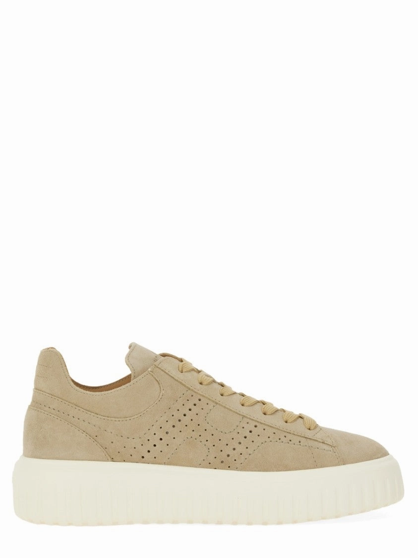 Calfskin Suede Sneakers Precision - engineered toe - box - roomy shoes