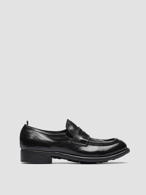 CALIXTE 020 - Black Leather Loafers Prestige Fit