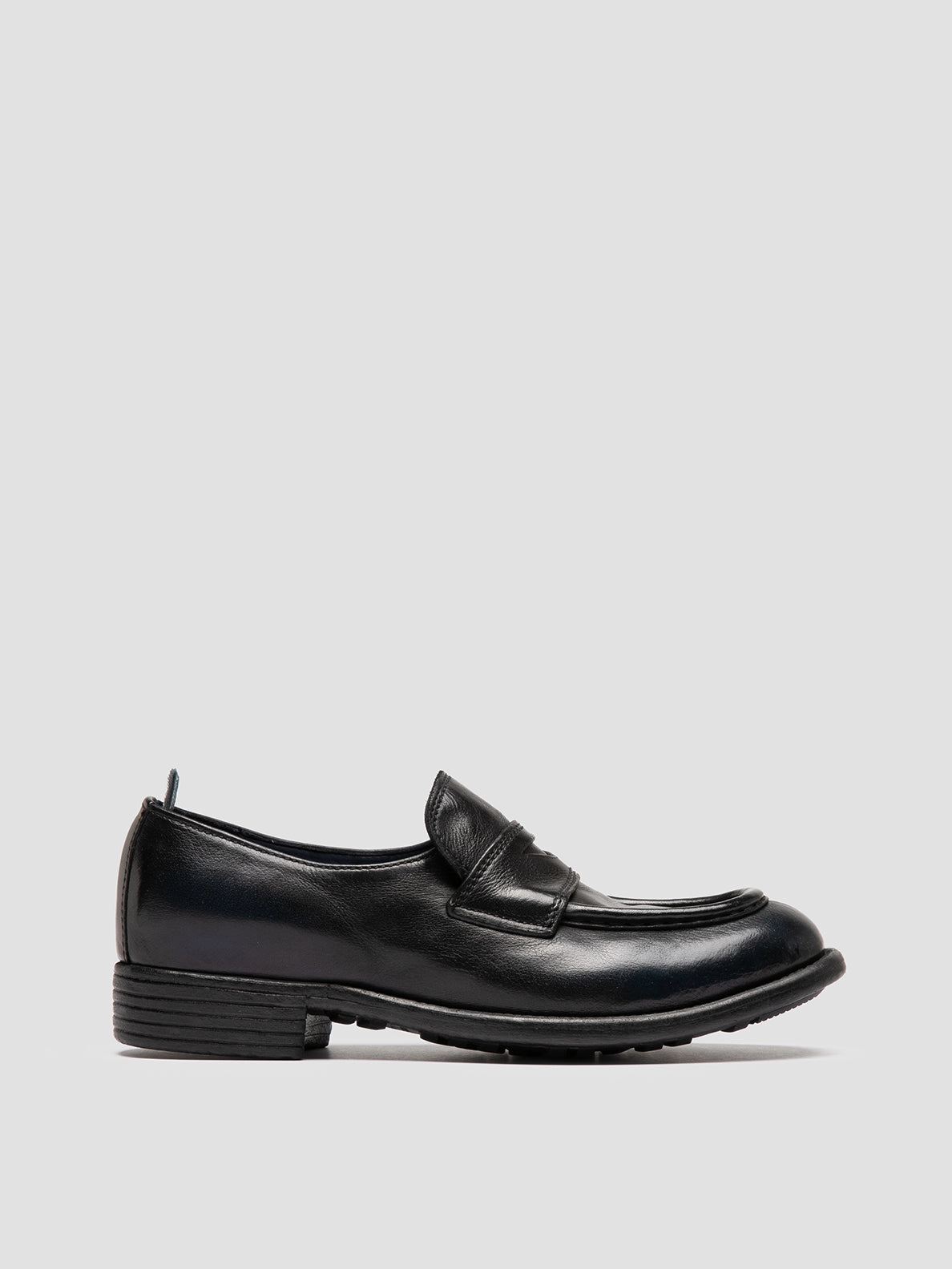 Lift Help Evening Mood CALIXTE 020 - Navy Leather Loafers