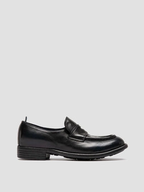 Lift Help Evening Mood CALIXTE 020 - Navy Leather Loafers