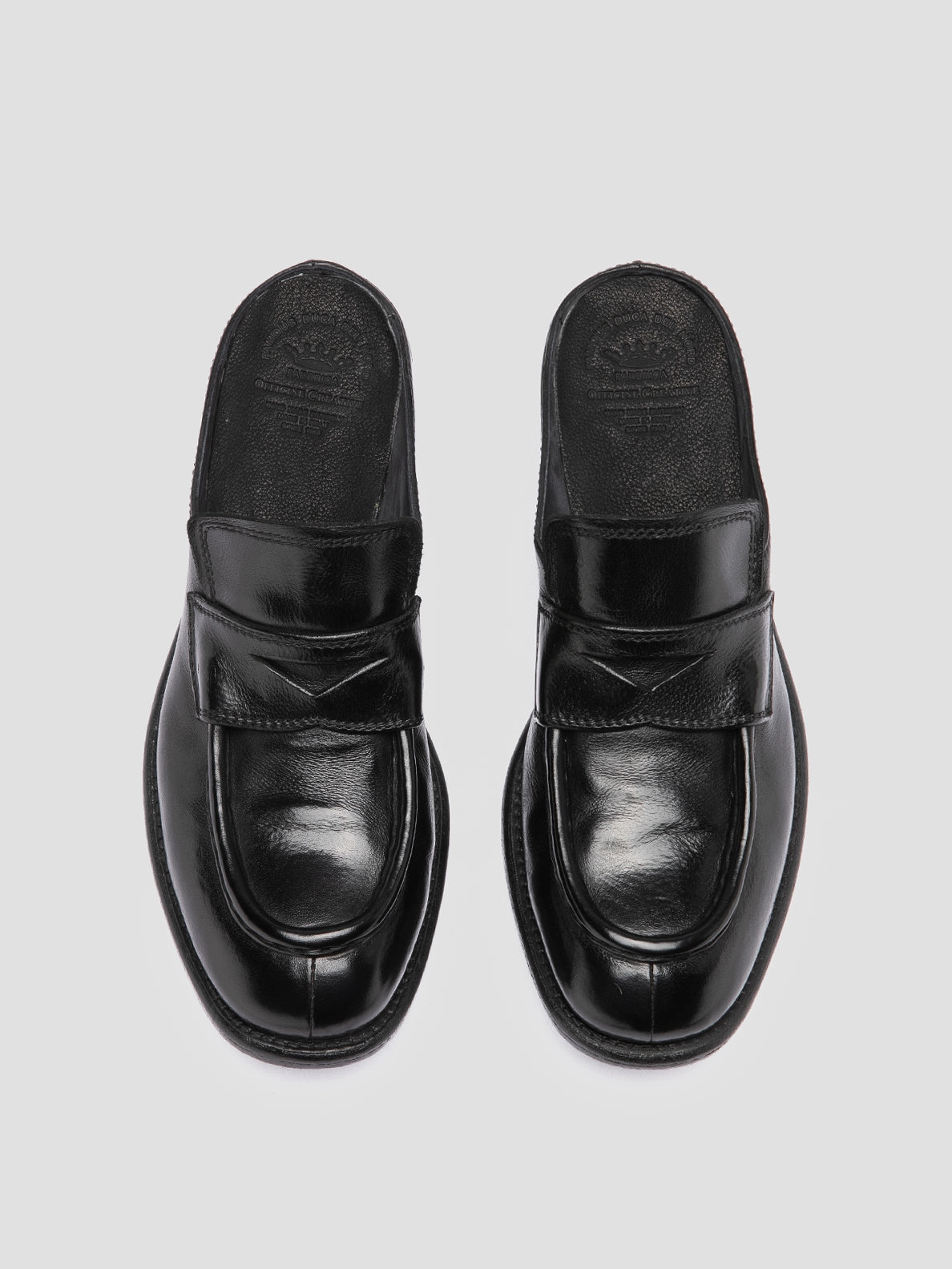 Step Friendly CALIXTE 063 - Black Leather Mule