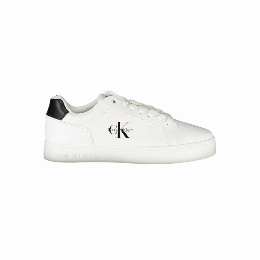 Calvin Klein Leather Men Men's Sneaker Lace   Up Style