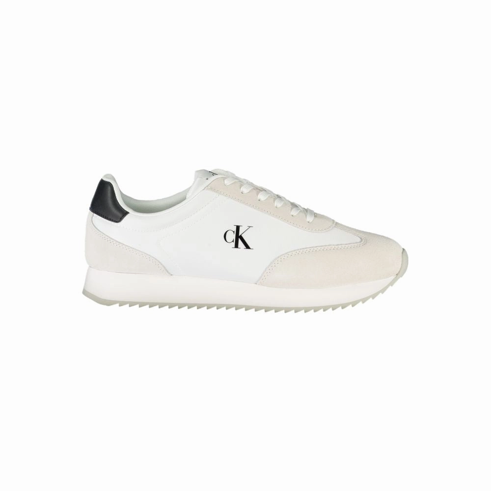 Calvin Klein Leather Men Men's Sneaker sprint shoes running in a 10K shoes