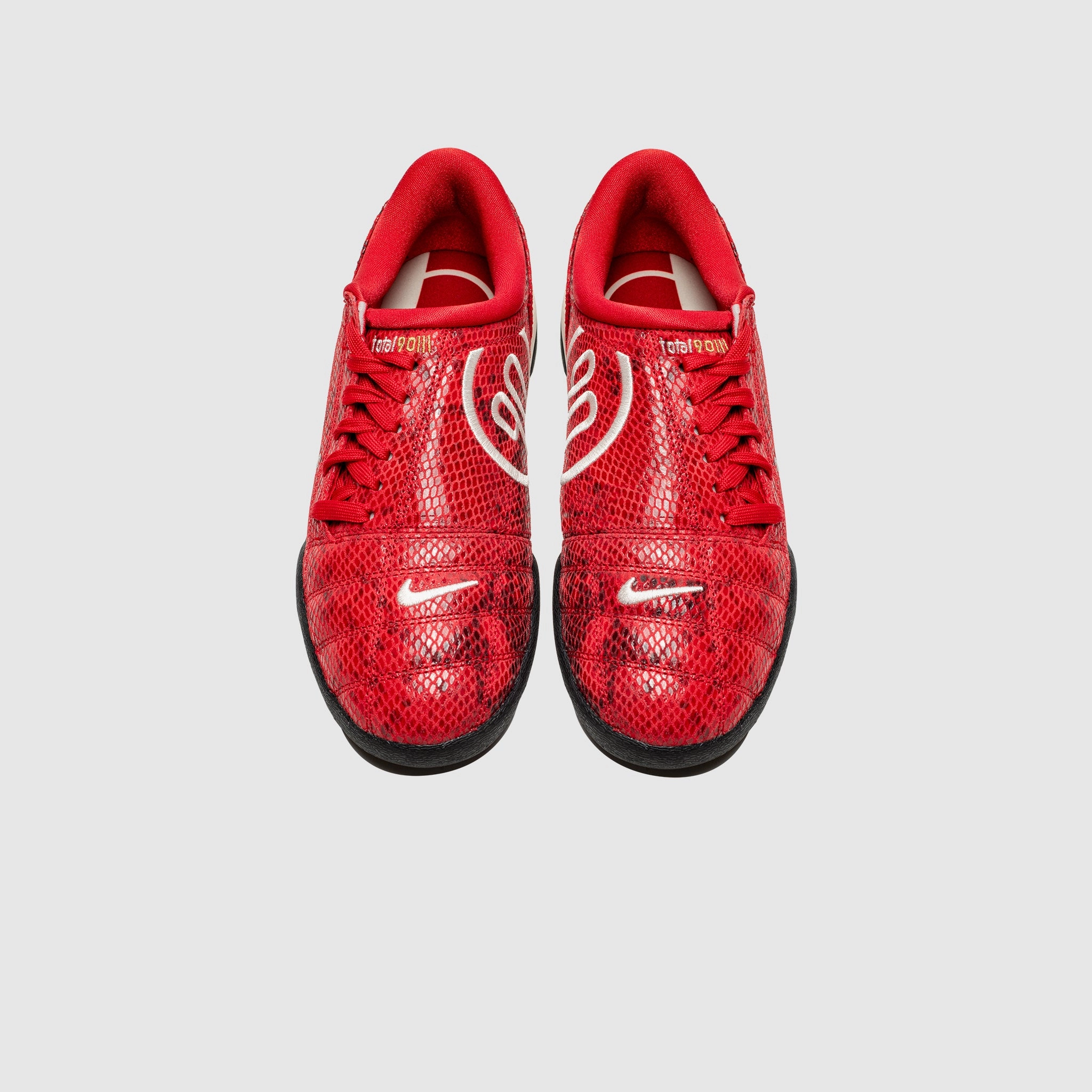 WMNS TOTAL 90 SE "FIRE RED SNAKESKIN" Thermal Bonded Seams Chic Wear