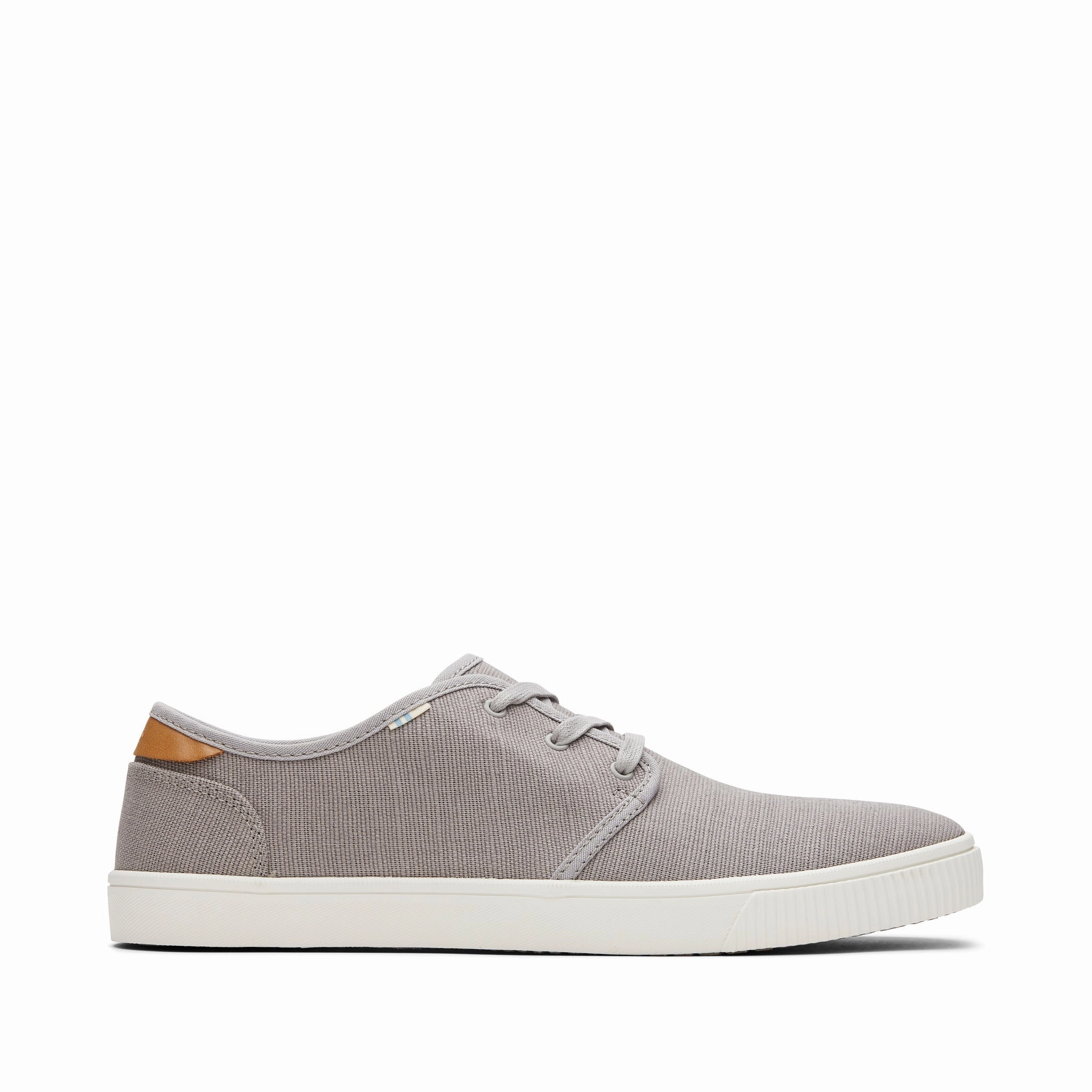 Carlo Grey Heritage Canvas Lace-Up Sneaker multi - color