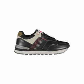 Carrera Sleek Laced Sports Sneakers with Contrast Men's Details Mesh Upper Functional Shoes