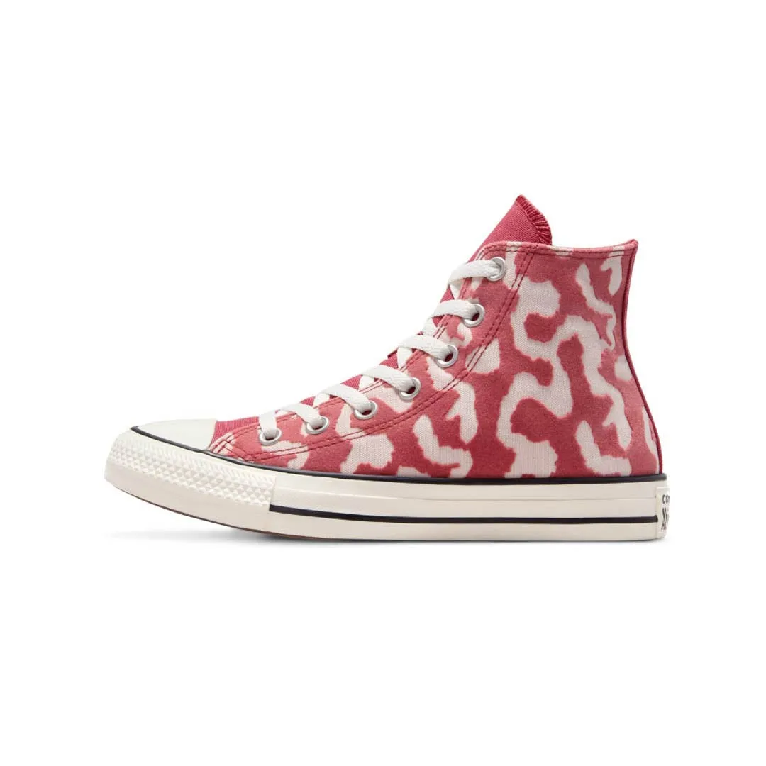 Flexible Motion Support Zones Converse - Unisex Chuck Taylor All Star High Leopard Remix Top Shoes (A12352C)